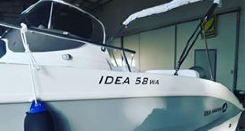 Idea 58 Wa + Yamaha F40 Getl